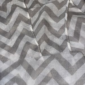 Sheer Chevron scarf